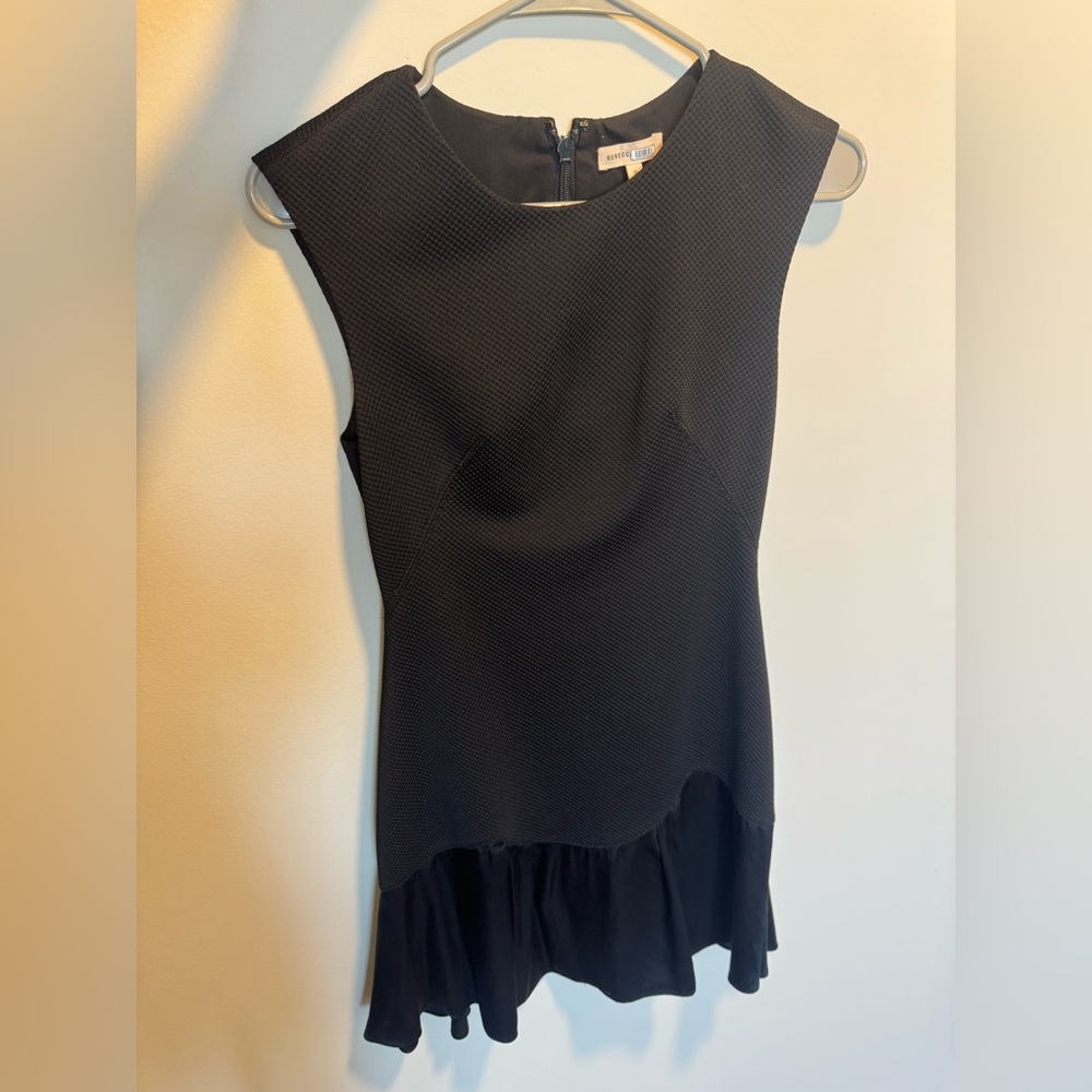 Rebecca Taylor Textured Black Dress